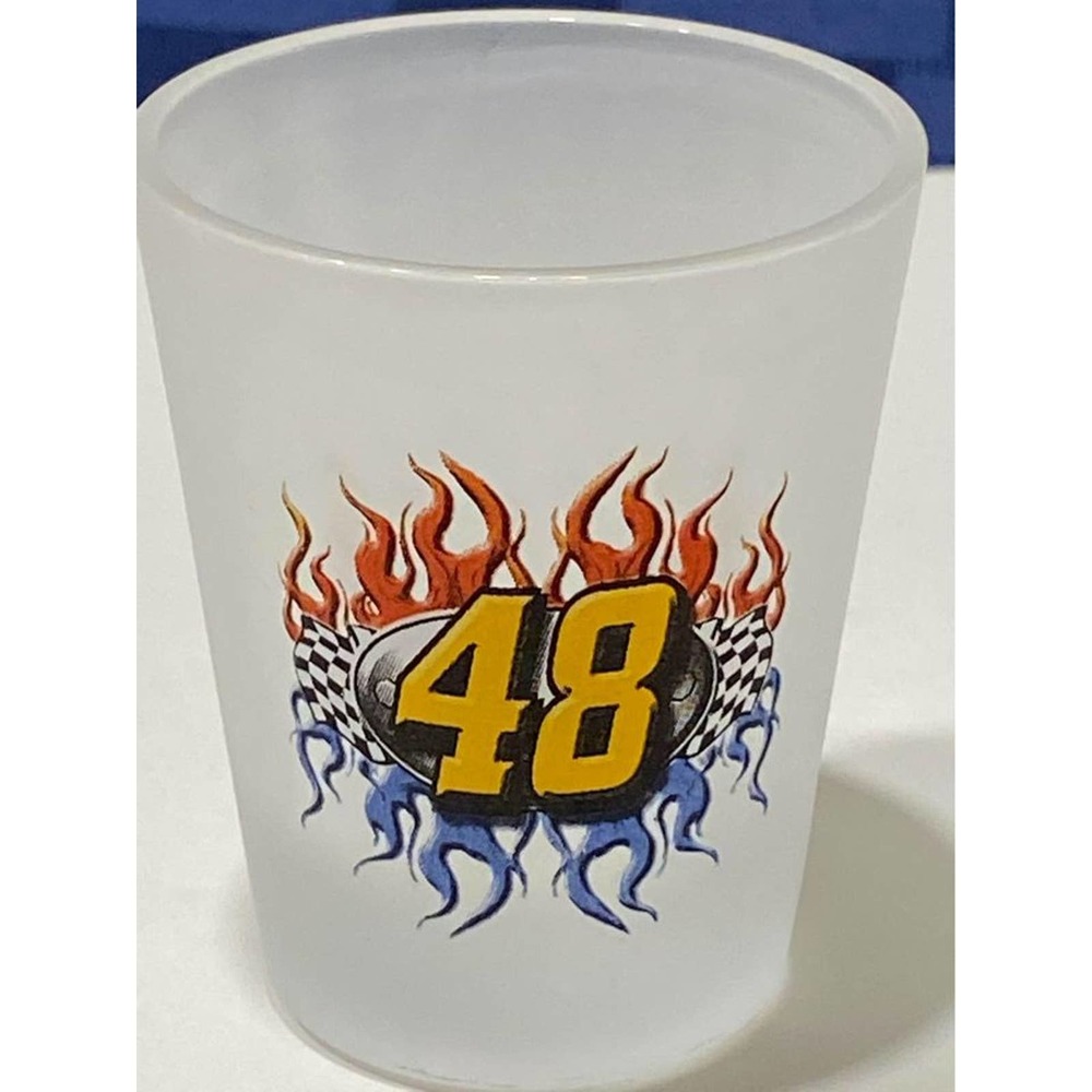Unbranded NASCAR Shot Glass‎ #48